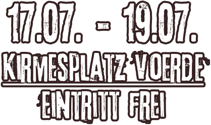 17.07. - 19.07. Kirmesplatz voerde Eintritt frei